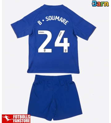 Leicester City Boubakary Soumare #24 Hemmatröja Barn 2025-26 Kortärmad (+ Korta byxor)